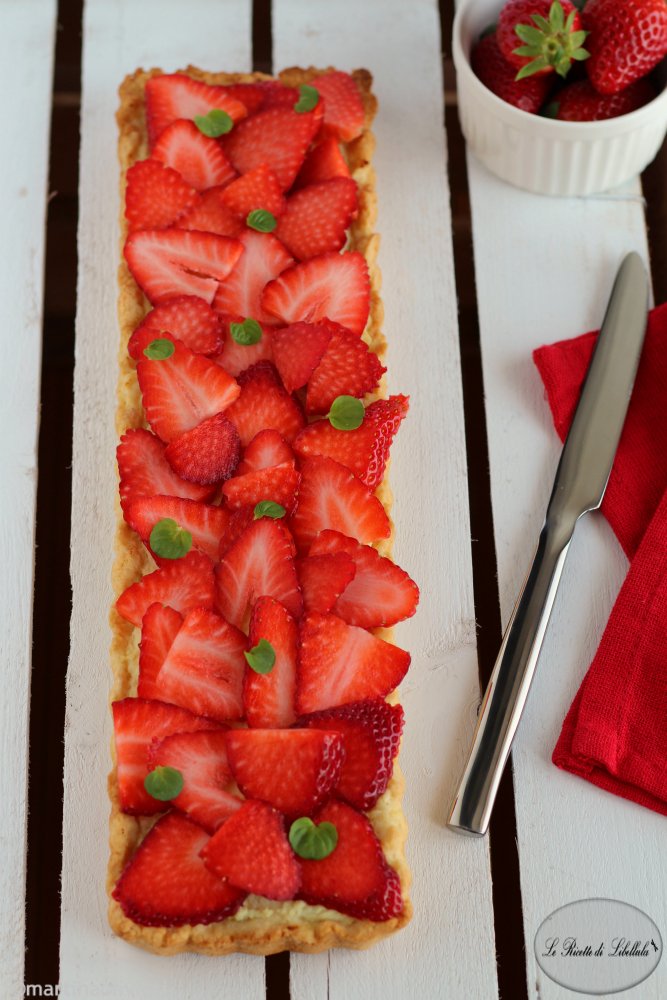Ricotta and Strawberry Tart