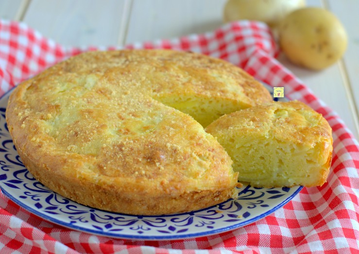 Rustic Potato and Scamorza Tart