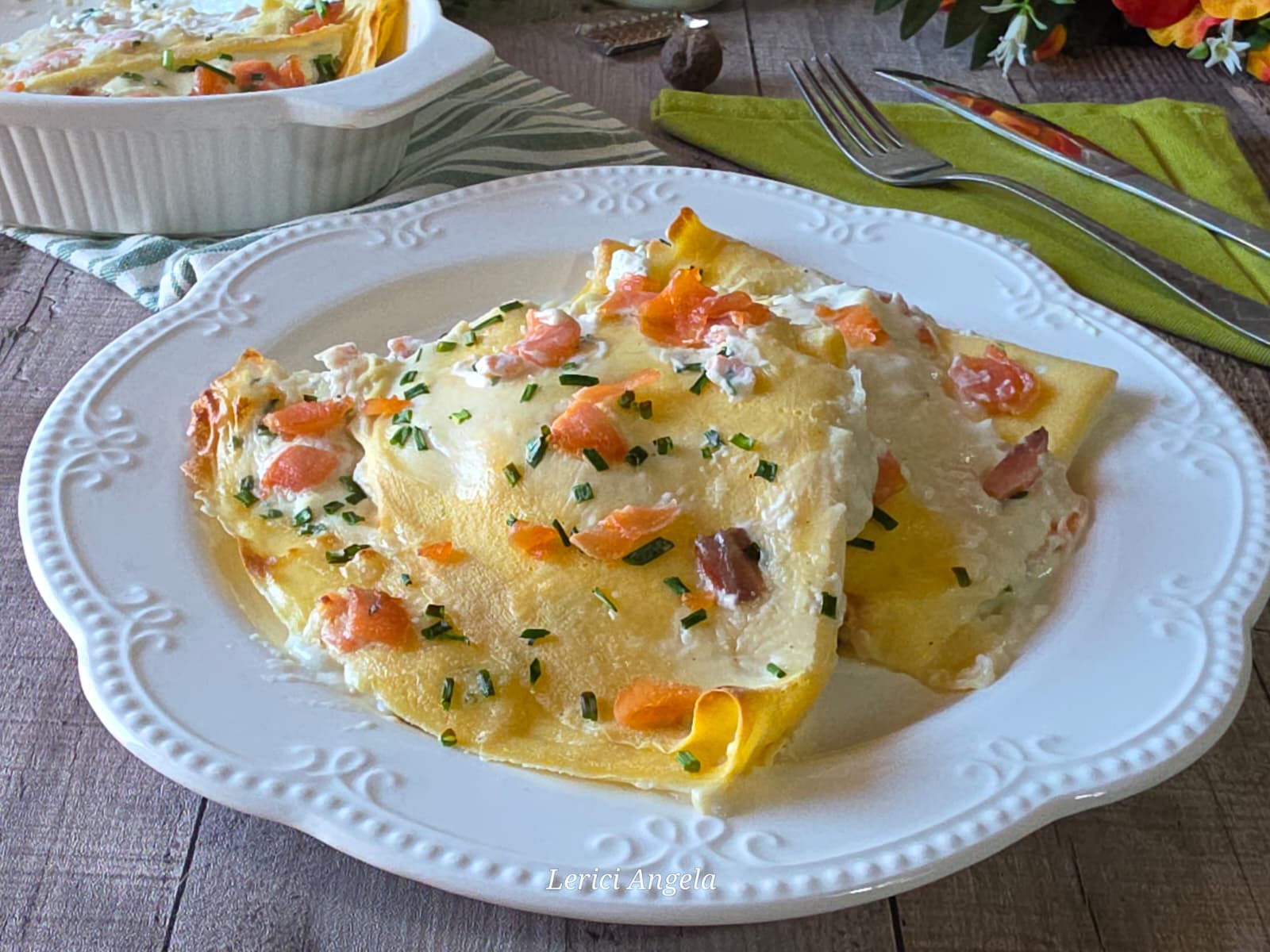 Salmon Crepes: the secret to making them so creamy and fragrant