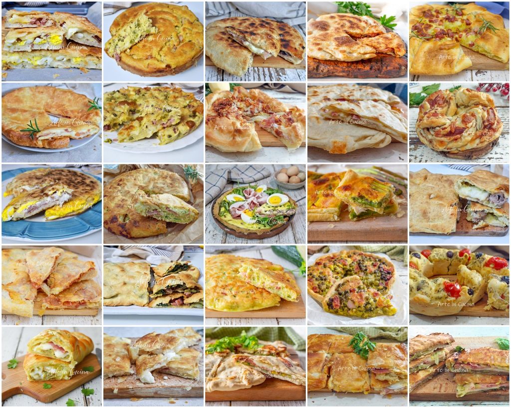 SAVORY RUSTIC PIES for EASTER and EASTER MONDAY