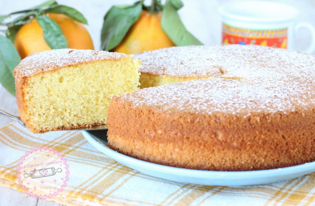 torta soffice alle arance