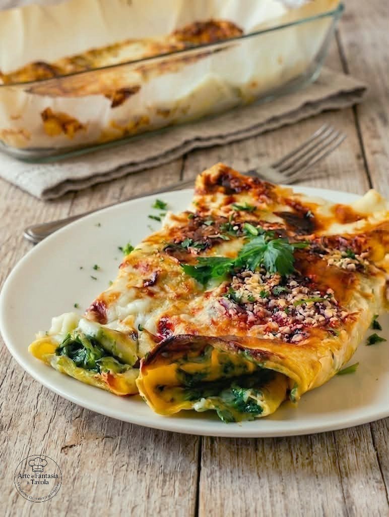 Spinach Crepes