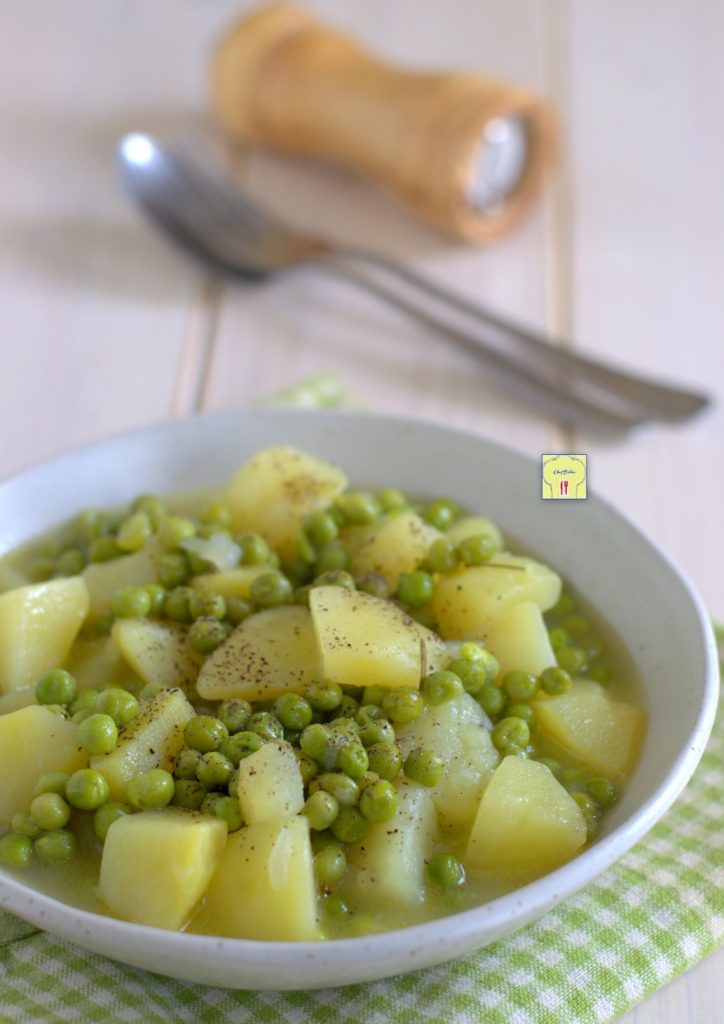 patate e piselli in umido gp