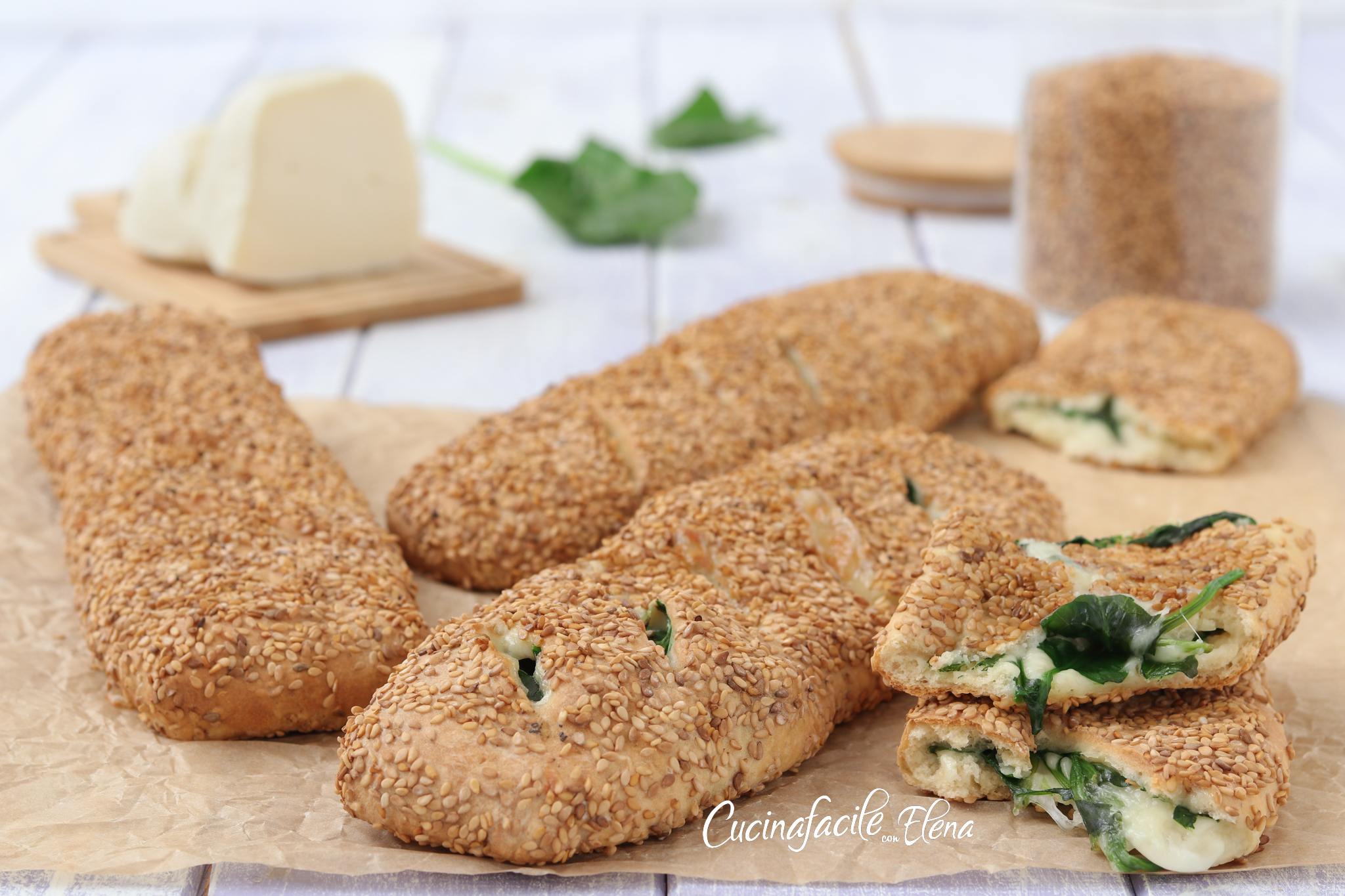 Stuffed Cheese Rolls