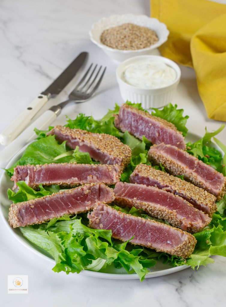 sesame tuna