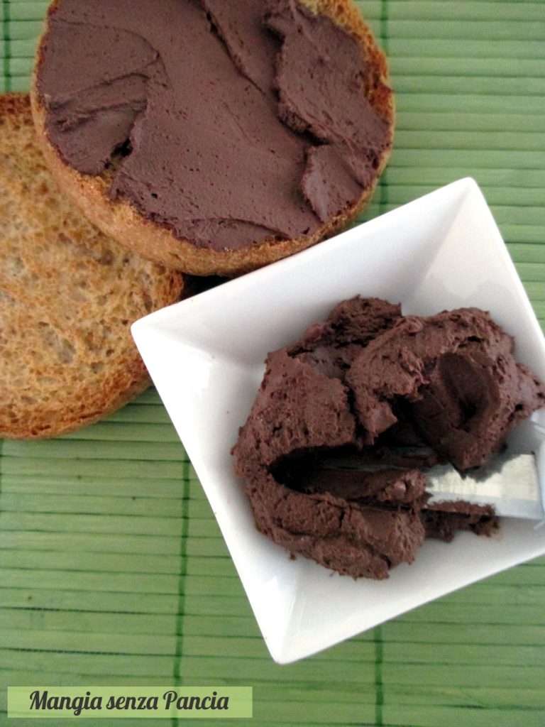 Light no-cook cocoa and ricotta cream, Mangia senza Pancia