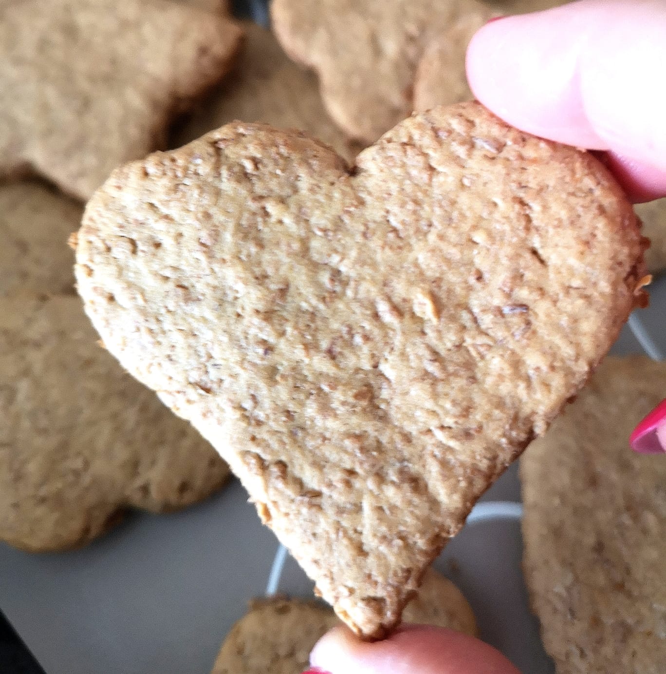 Crispy Butter Cookies with Whole Spelt Flour (Low Sugar, Homemade)