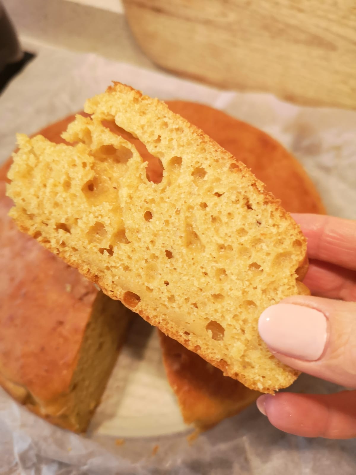 Soft Yogurt Cake (dairy-free, tall and very tender)