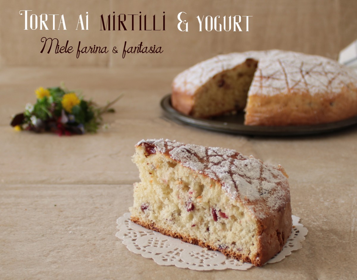 Yogurt Cake with Cranberries