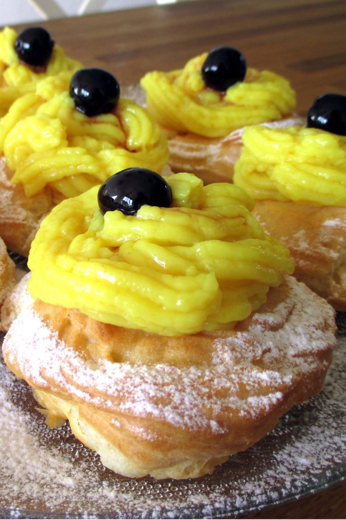 zeppole di San Giuseppe al forno, Mangia senza Pancia