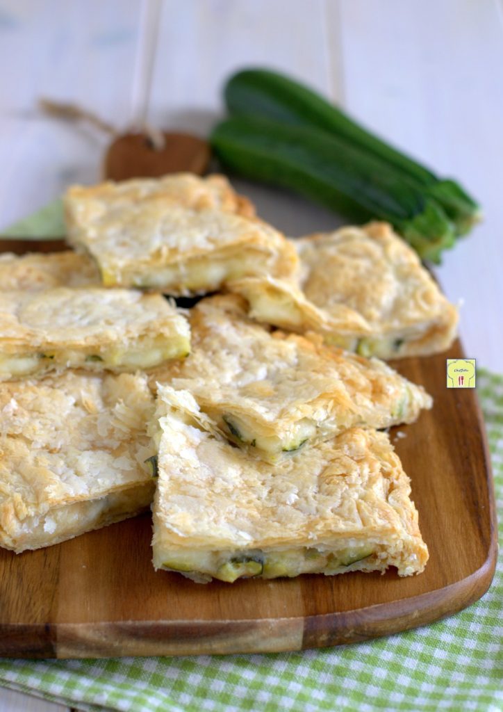 zucchini and mozzarella pastry gp