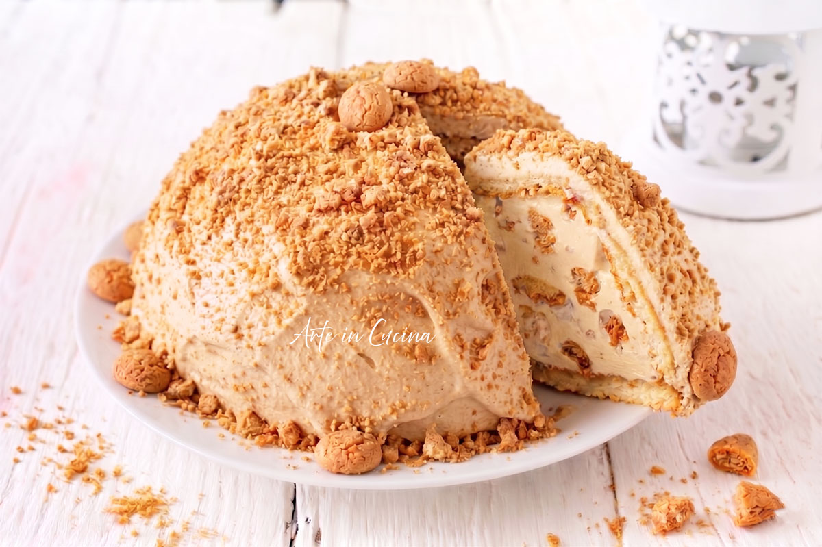 Coffee and Amaretti Zuccotto