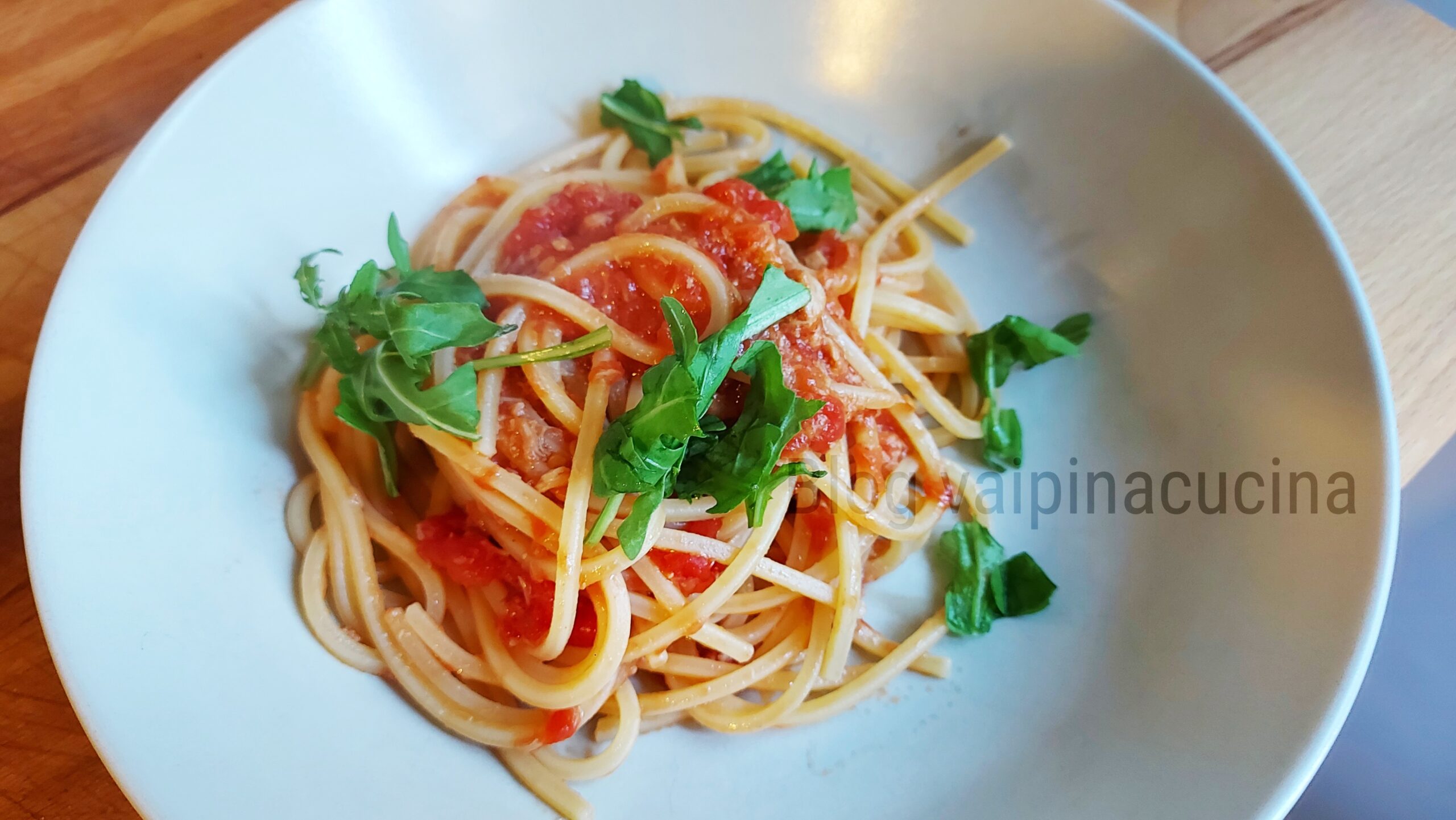 Tonnarelli Rucola und Thunfisch