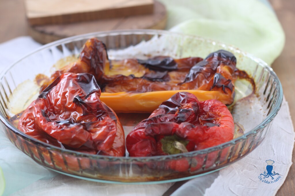 geröstete paprika im ofen