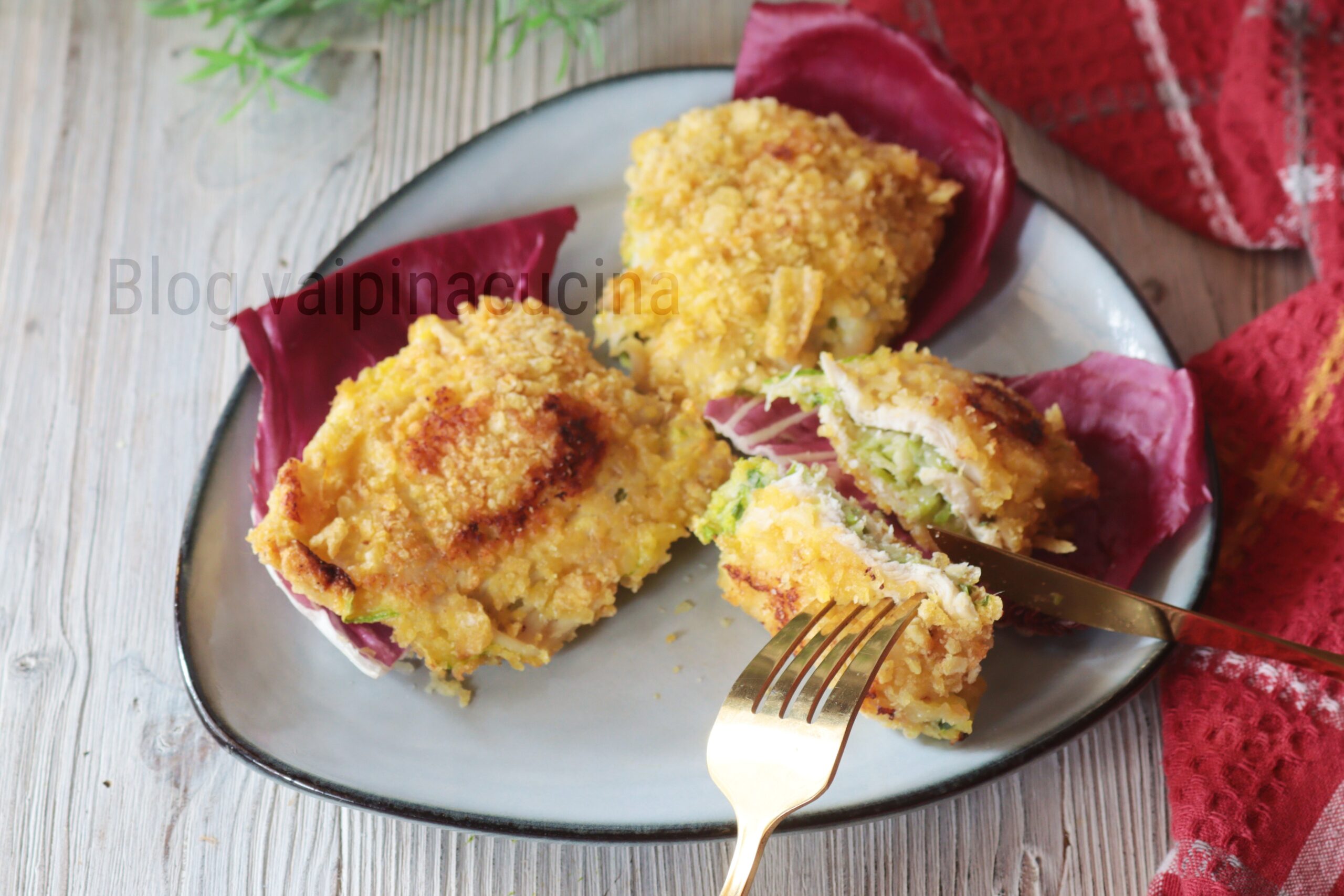 Panierte Hähnchenpäckchen