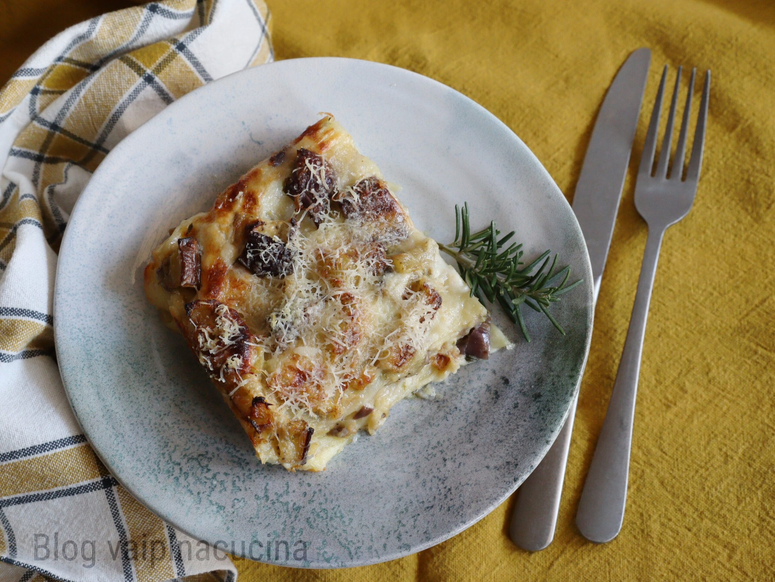 Einfache Auberginenlasagne