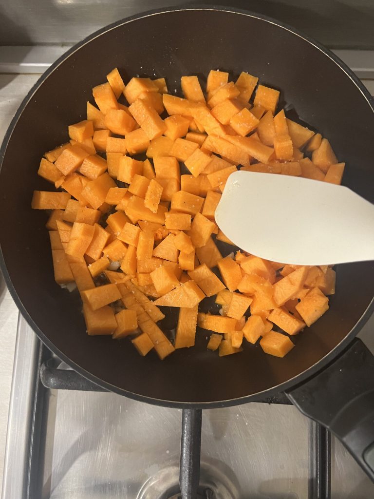 Kürbis Bechamelsauce
