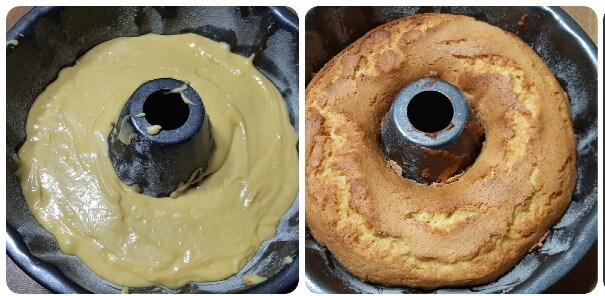 glasierter Ringkuchen