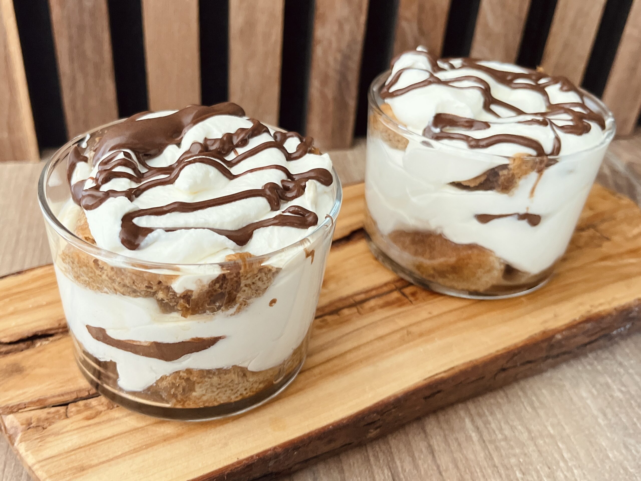 Tiramisu mit Ricotta und Nutella
