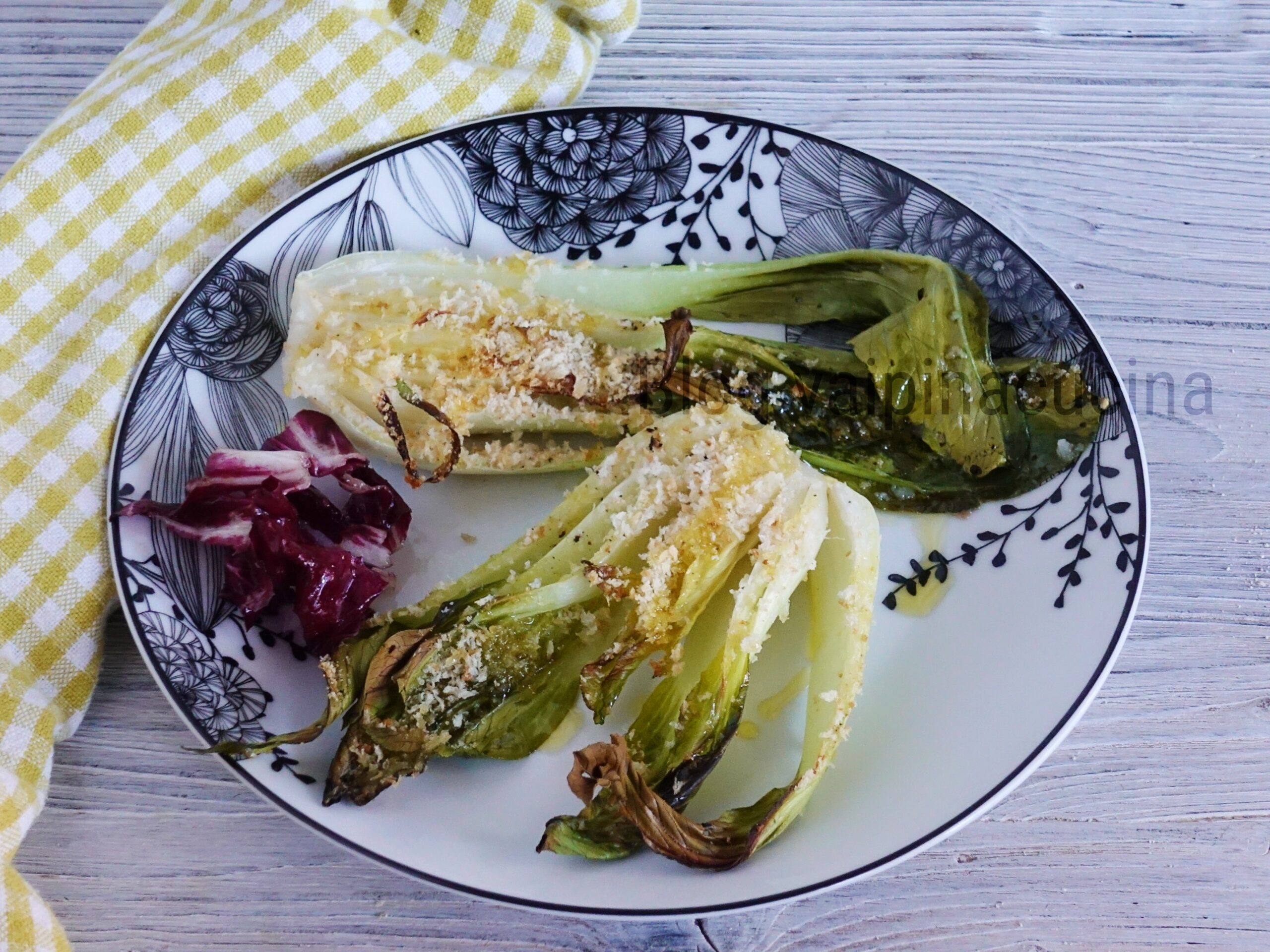 Gratinierter Pak Choi