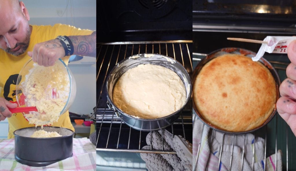 Weicher Ziegenkäse-Zitronen-Kuchen (mit Griechischem Joghurt)