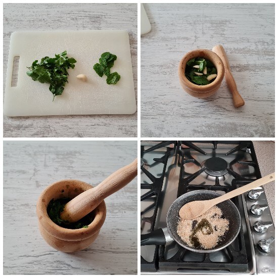 Pasta del Principe, Zubereitung