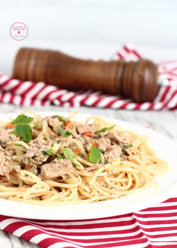 Omas Spaghetti mit Thunfisch