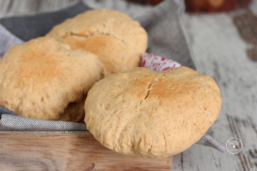Brötchen mit Mehl mit niedrigem glykämischen Index