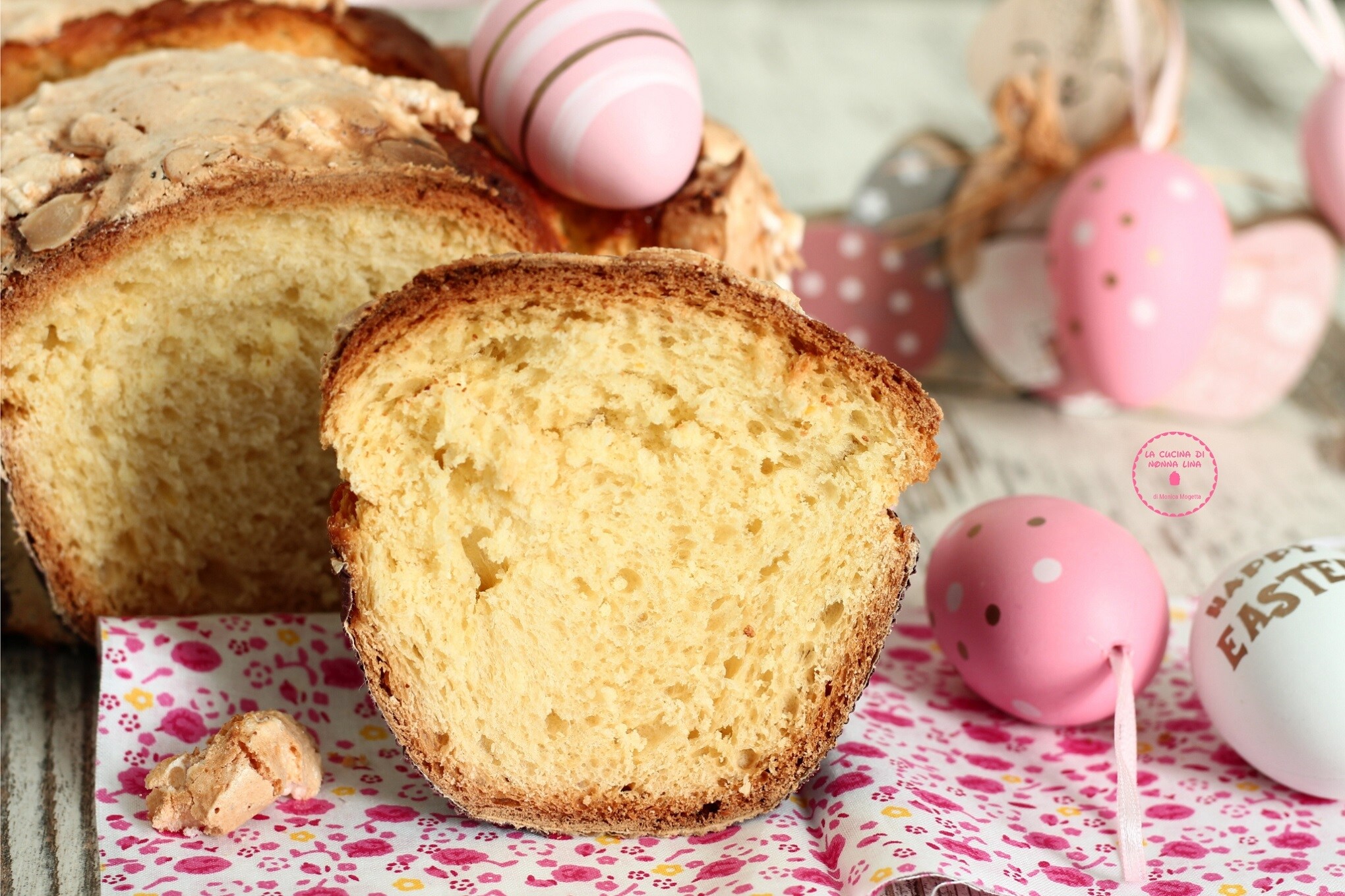 Einfache und schnelle hausgemachte Colomba