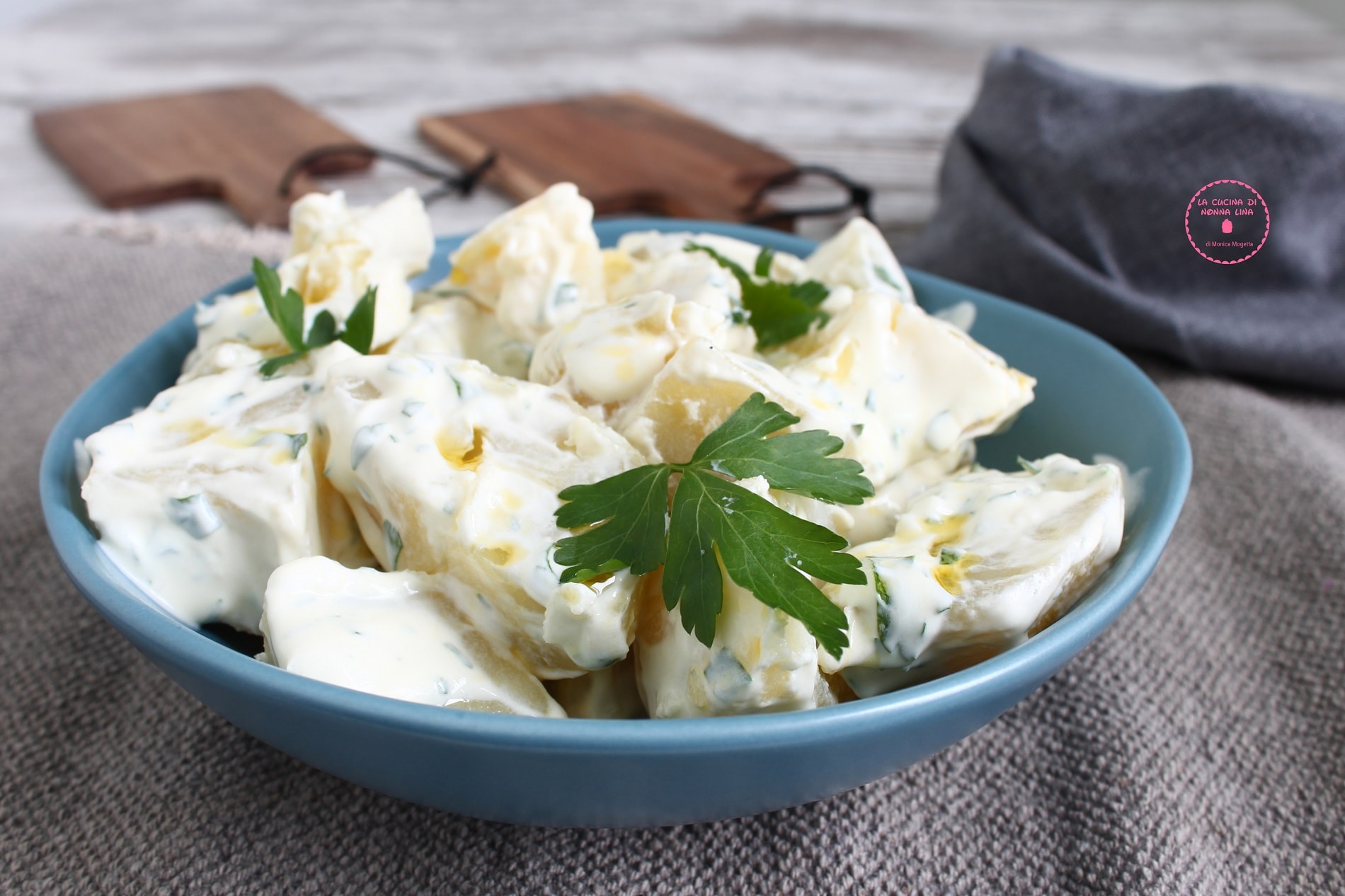 Petersilienkartoffeln ohne Knoblauch, super cremig!