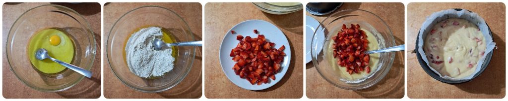 Erdbeerkuchen