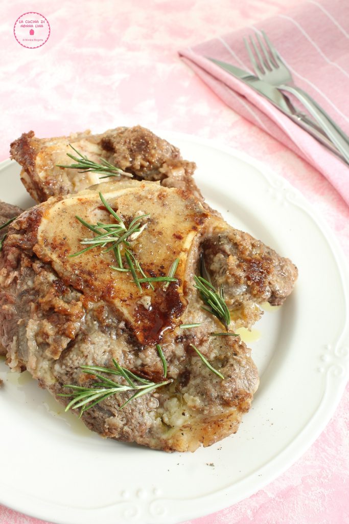Kalbshaxe in Butter
