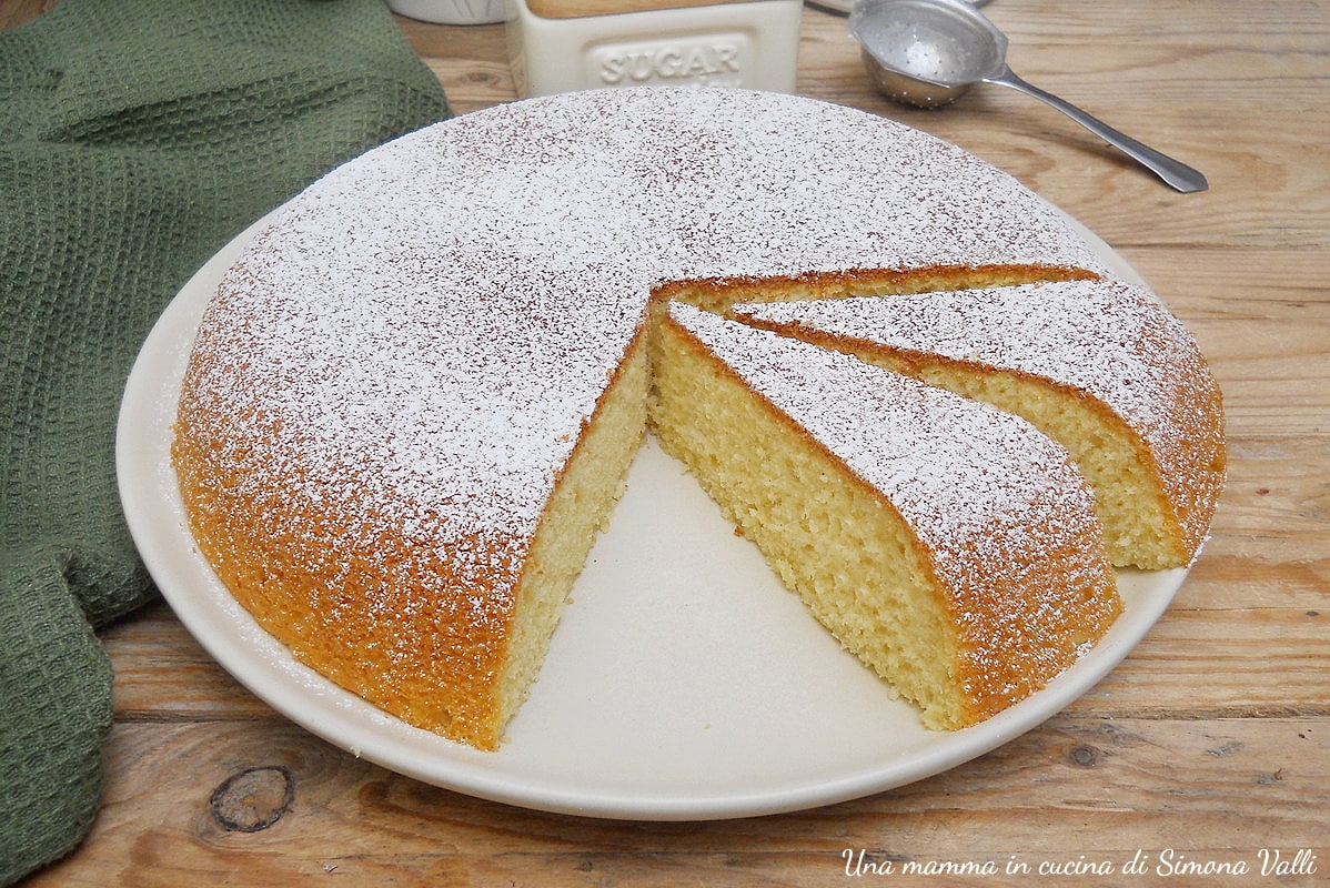 Joghurtkuchen in der Pfanne