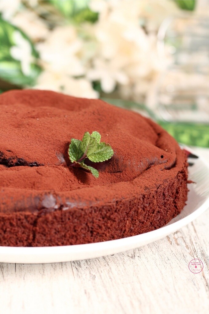 Kakaokuchen ohne Fett und ohne Zucker