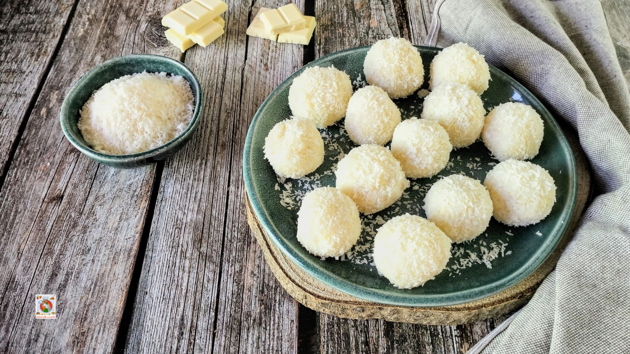 Kokos-Ricotta-Weiße-Schokolade-Trüffel: süße Frische in 5 Minuten und ohne Backen