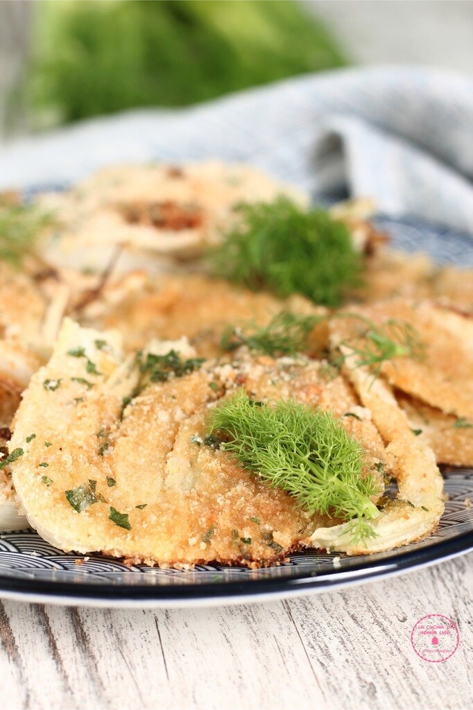 Leichte gratinierte Fenchel