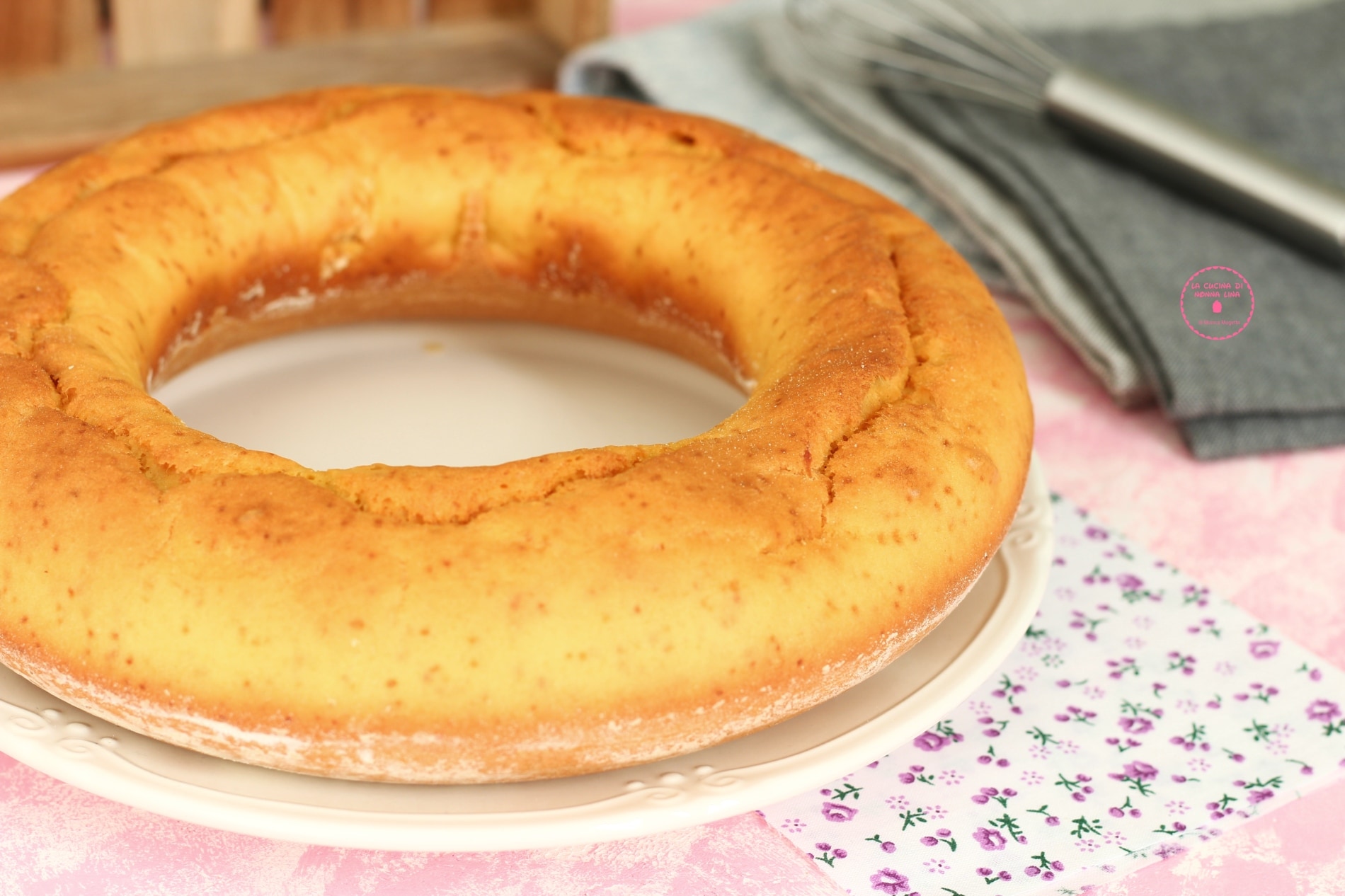 Leichter Wasserkranzkuchen