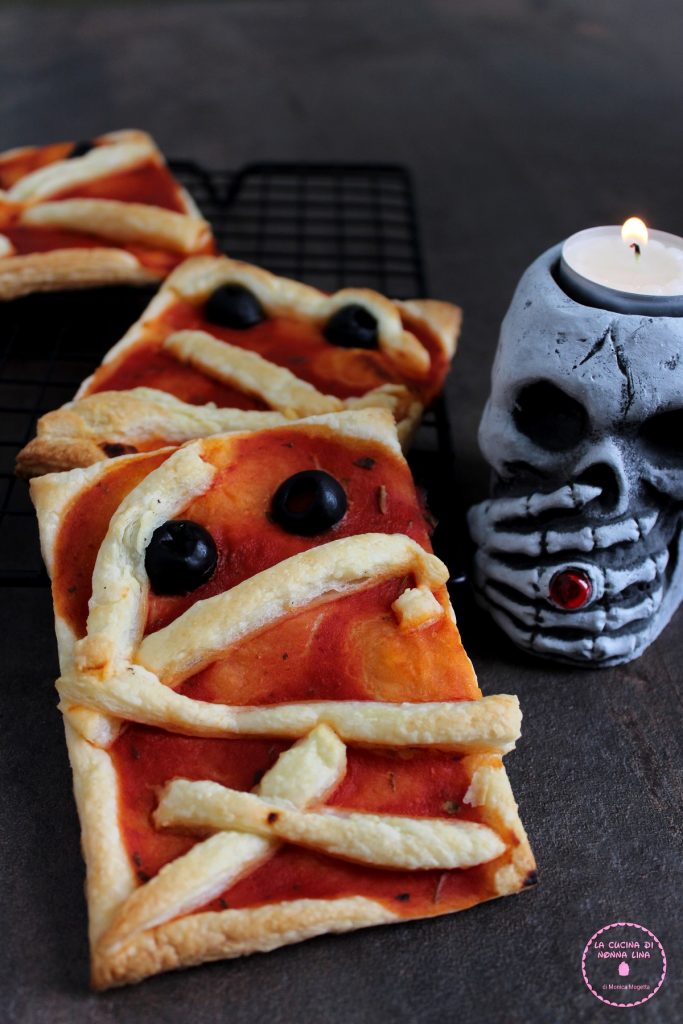 Halloween-Pizzetten