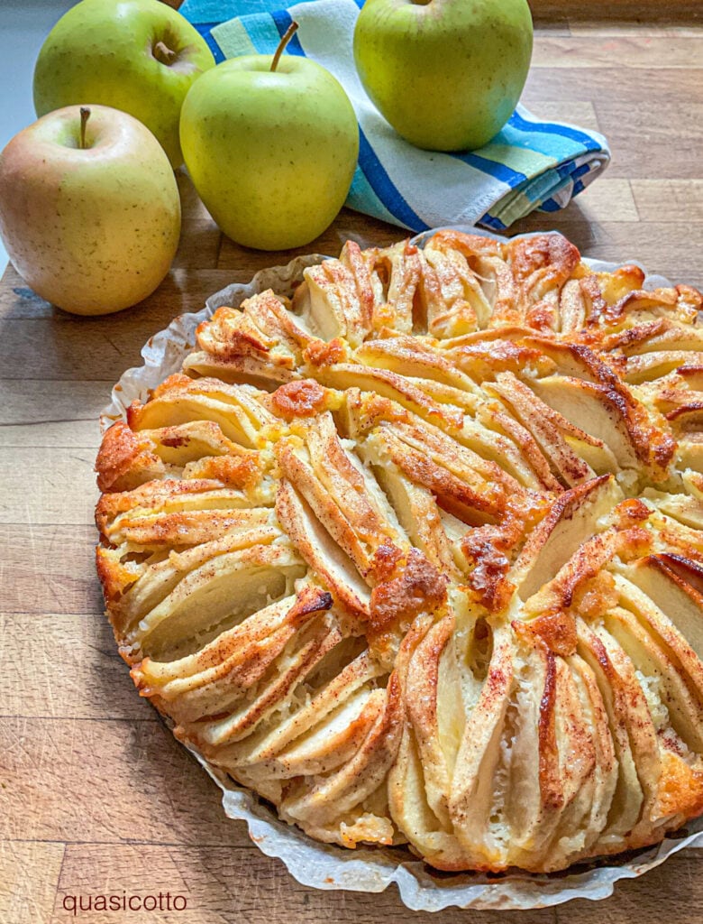 Klassischer Apfelkuchen