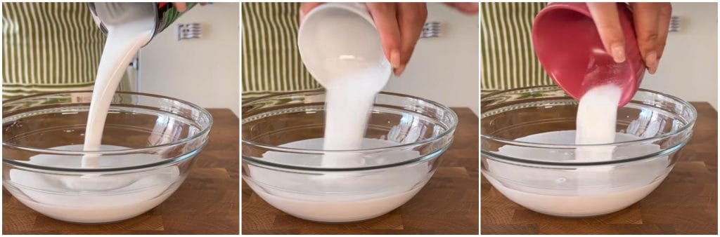 Schneller Kokospudding