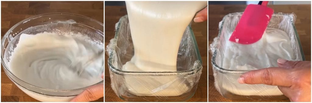 Schneller Kokospudding