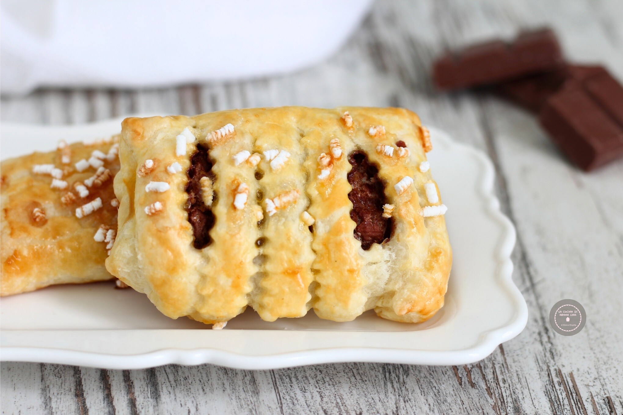 Schnelle Schokoladentaschen