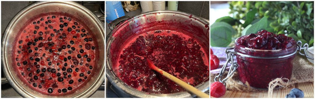 Waldbeerenmarmelade