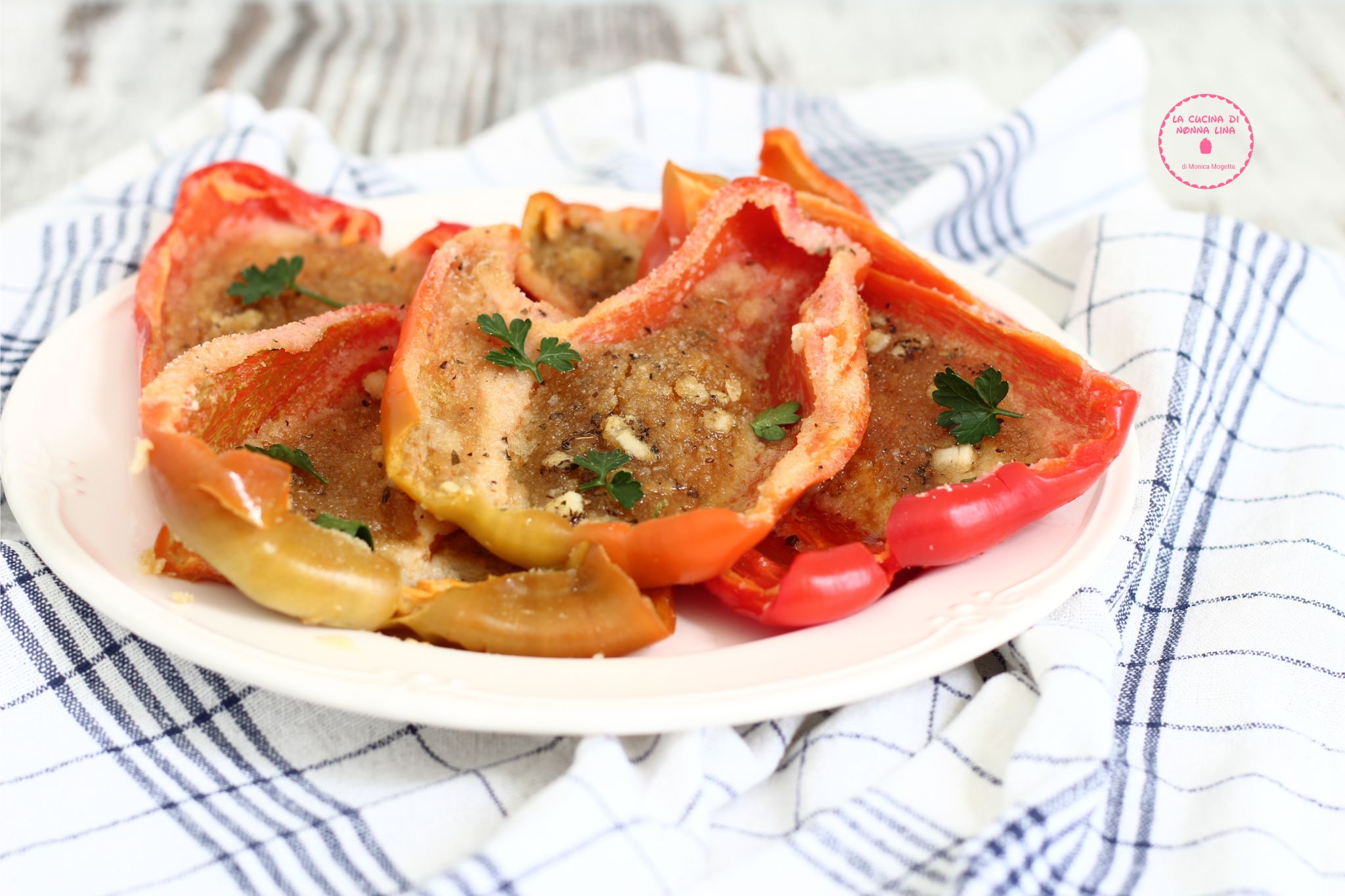 Überbackene Paprika