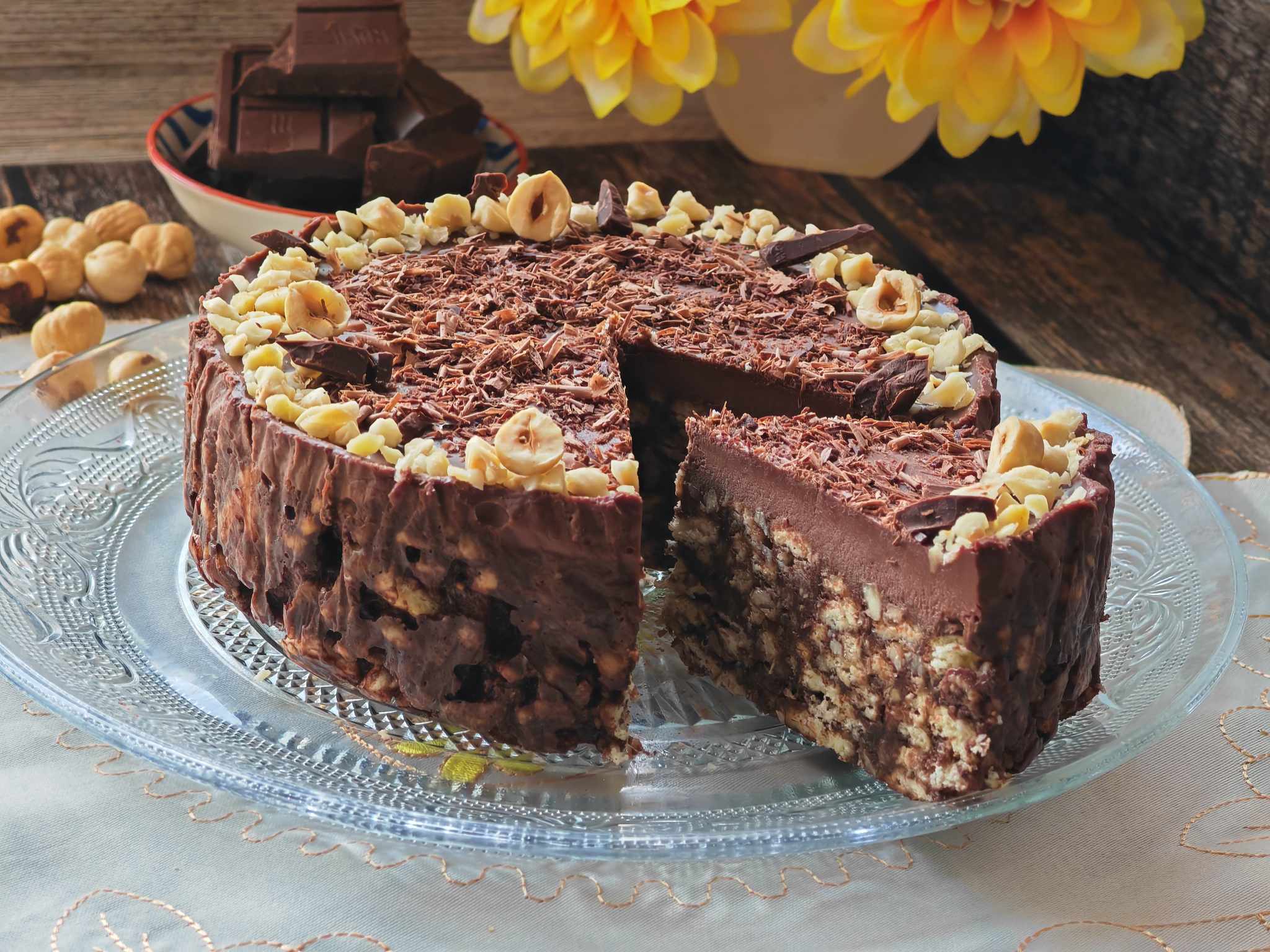 Schokoladensalami-Kuchen