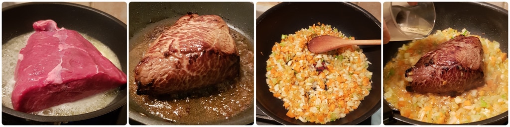 traditioneller Schmortopfbraten