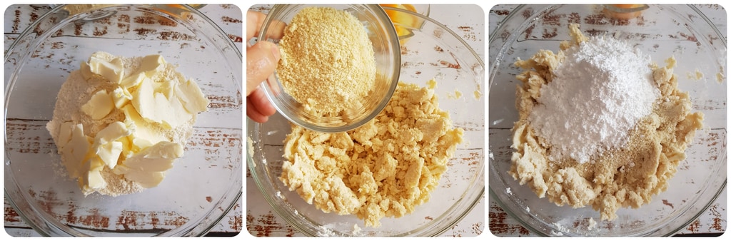 mürbeteig mit mandeln