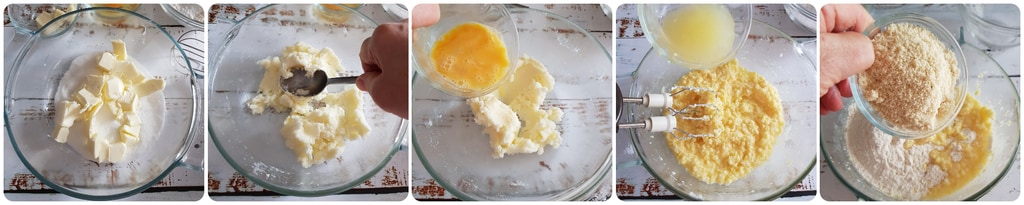 crinkle cookies mit zitrone