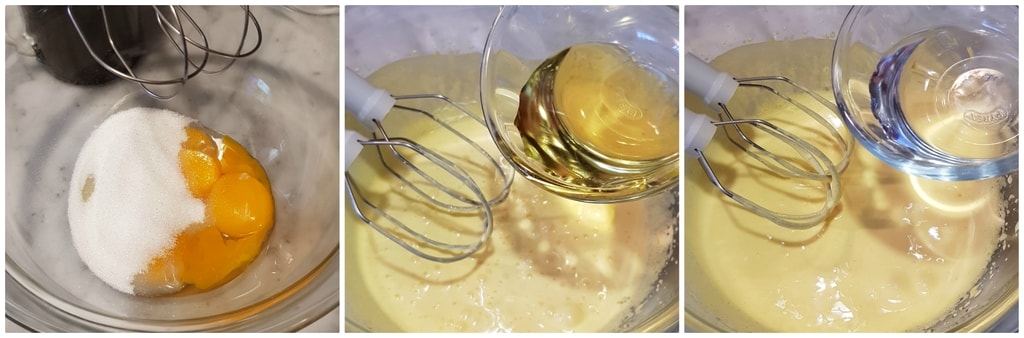 süße Rolle mit Sahne und Erdbeeren