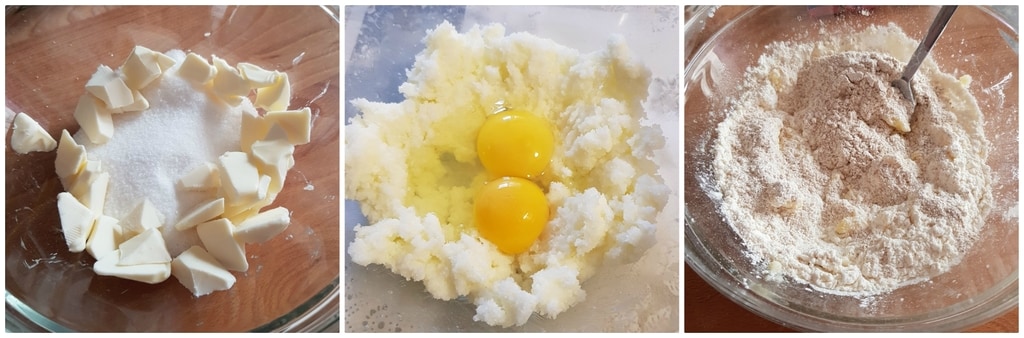 Mürbeteigkekse mit Trockenfrüchten